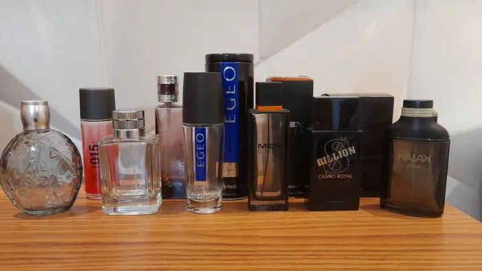 Frascos de perfumes 