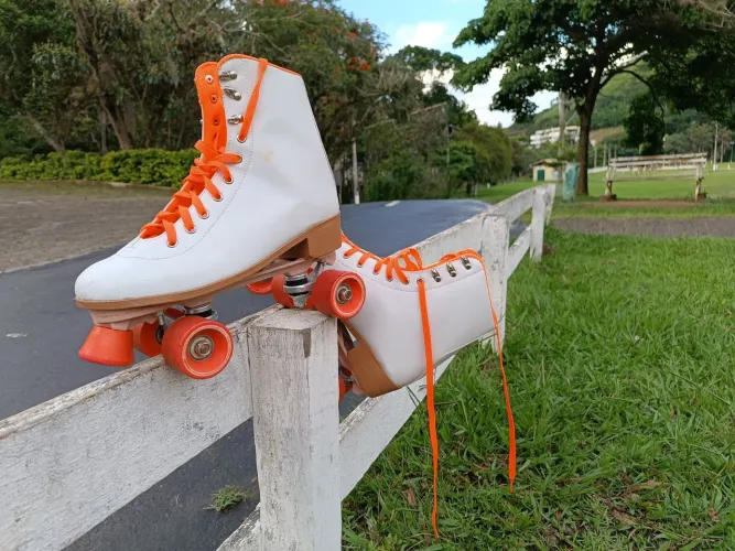 Patins quad feminino n 40 vintage old
