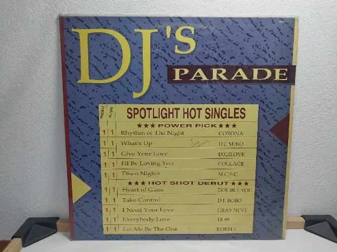 LP - DJ's Parade - Spotlight Hot Singles - 1994