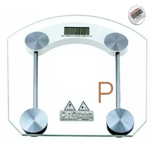 Balança Digital Casa Cozinha Banheiro Até 180kg Ideal Mulher