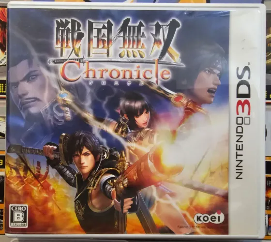Sengoku Musou Chronicle (Samurai Warriors) - Nintendo 3DS - [somente 3DS japonês]