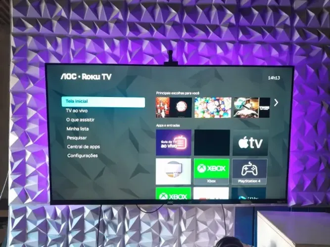 Tv aoc 43 pol com led 