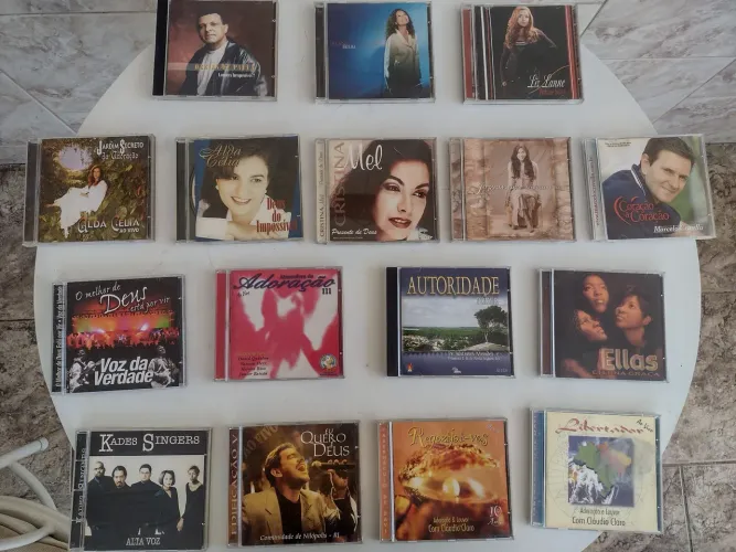 Lote de CD's Gospel de diversos artistas