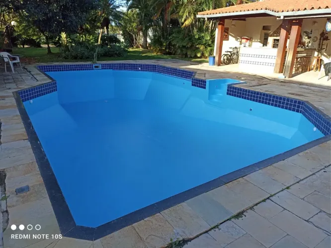 Impermeabilização de Piscina com fibra de Vidro 