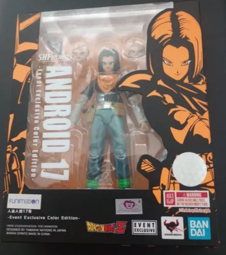Android 17 Exclusivo Evento S.h.figuarts Bandai