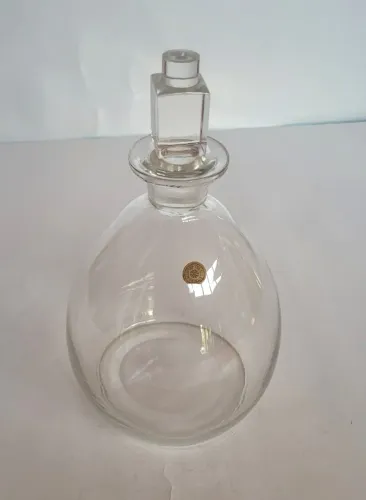 Decanter de Cristal Val Saint Lambert Garrafa para Licor