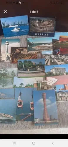 Coleção de Cartões Postais internacionais 