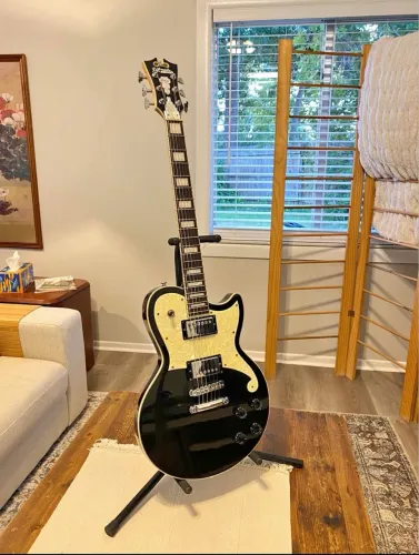 DAngelico Premier Atlantic - Black Flake