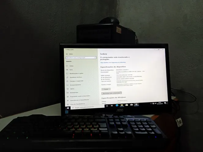 Vendo Pc i5 14 de ram 1 TB  placa de vídeo 2Gb 