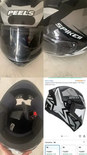 Capacete peels
