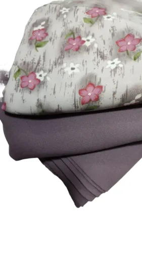 Lote De Tecidos P/confecção Roupas -oxfod+crepe De Poliéste