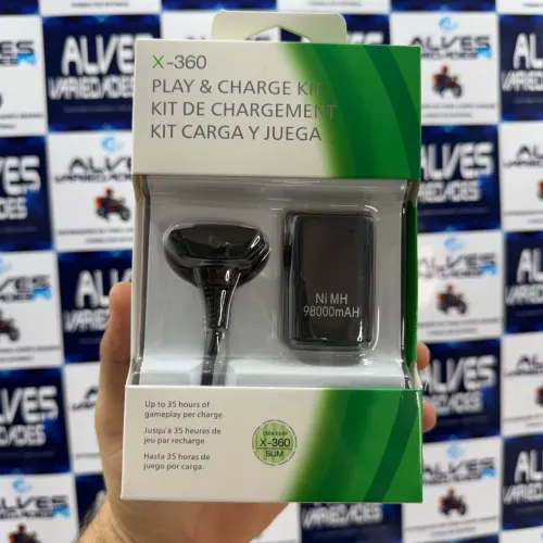 Bateria para controle de Xbox 360