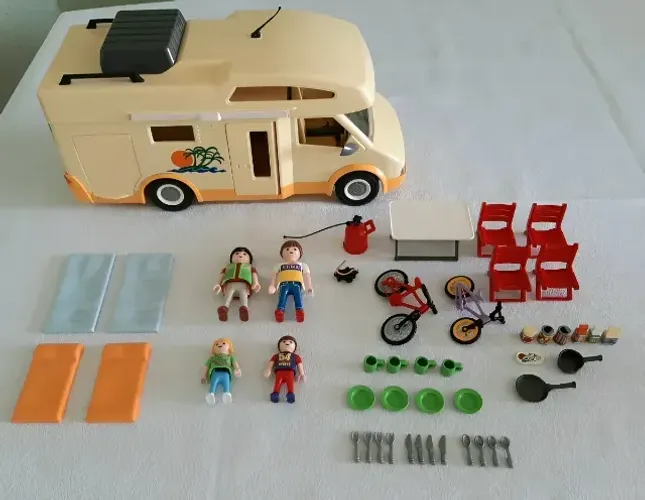 Playmobil Van Caravana De Verão 