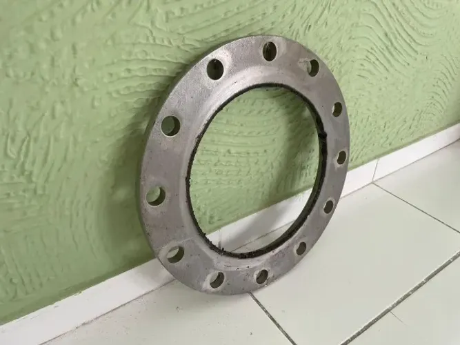 Flange de Inox 10" com 12 furos