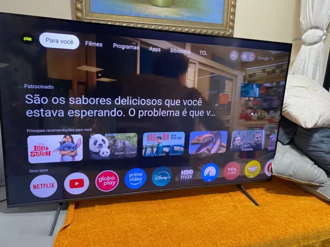 TV 55 POLEGADAS TCL QLED NOVÍSSIMA (6meses) 