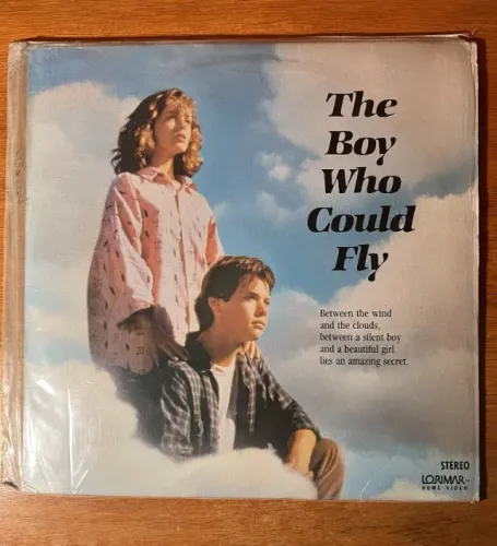 Laserdisc LD - The Boy Who Could Fly - EM ÓTIMO ESTADO AINDA NO PLÁSTICO