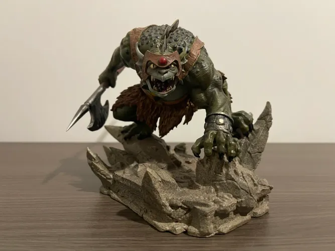 Slithe iron studios 1/10 escamoso thundercats