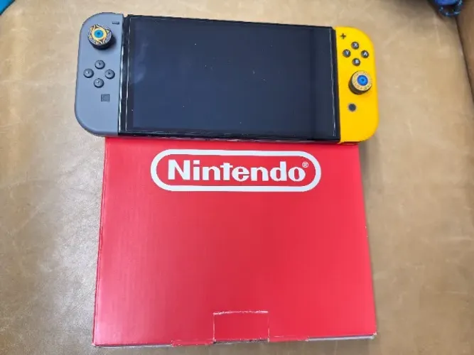 Nintendo Switch OLED 64GB Completo na Caixa ? Pouquíssimo Uso