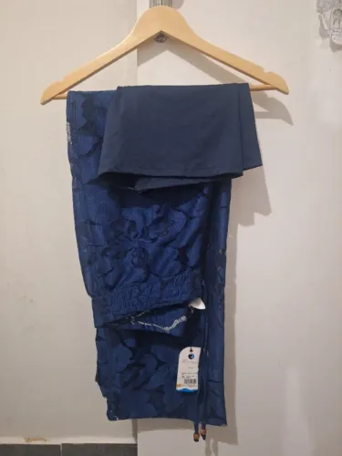 Saída de praia azul