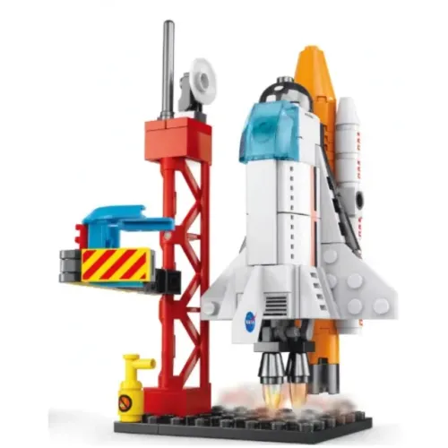 Blocos Montar Ônibus Espacial 107 Peças Ref.8858