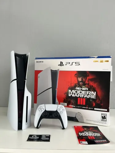 Playstation 5 Slim 1TB Com Leitor de Discos!! (Aceito Cartão)