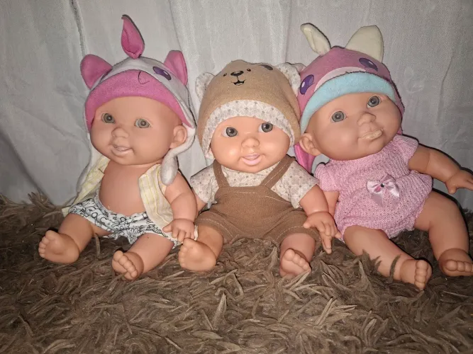 Kit 3 Bebês Expressões + Acessórios