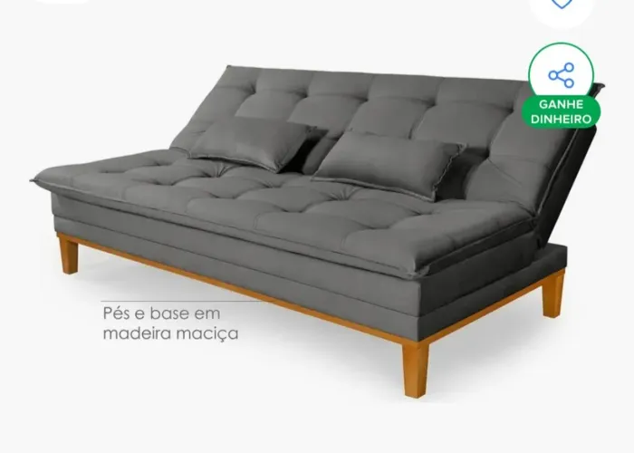 Sofá cama reclinável