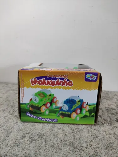 Locomotiva Trenzinho Maluquinha Brinquedo Infantil À Pilha