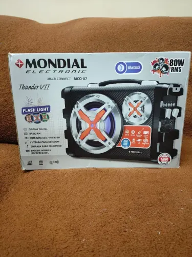 Caixa de som Mondial Mco-07 80w nova