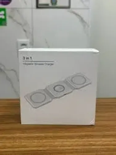 carregador portátil megsafe 3 em 1(frete grátis)