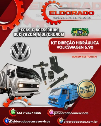 Kit de Direção Hidráulica para Volkswagen 6.90! ?