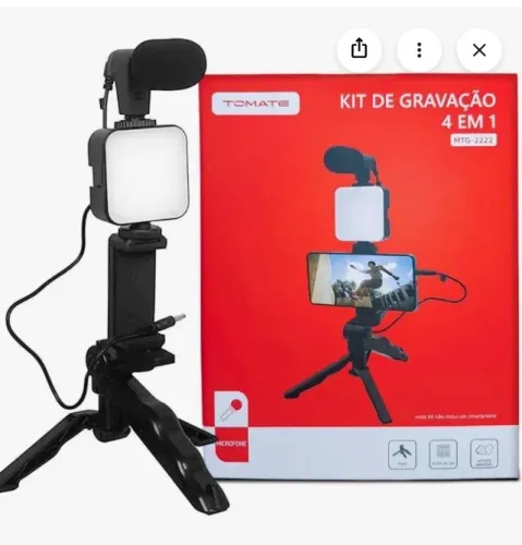 Kit de gravação 4 em 1