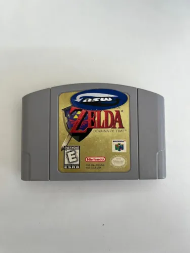 JOGO THE LEGEND OF ZELDA OCARINA OF TIME SEMINOVO - N64