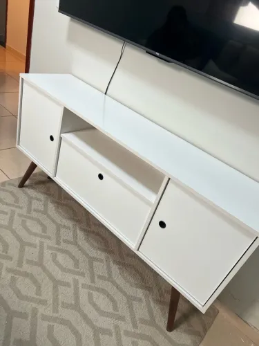Rack retrô branco