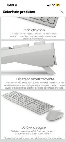 Teclado DELL USB