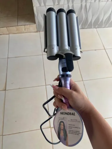 Modelador de cachos Mondial triondas: especial juliete 