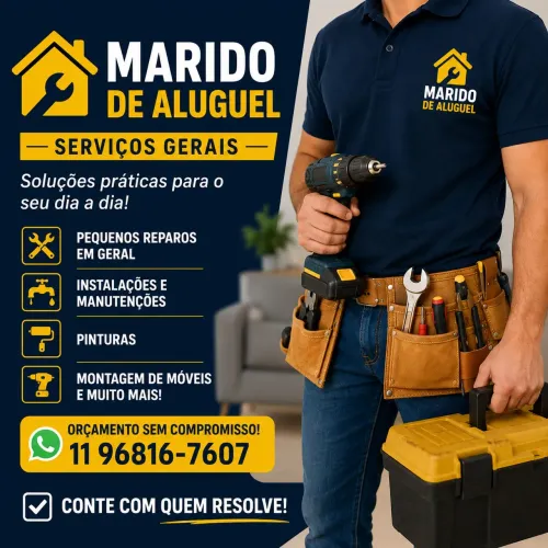 Todo tipo de trabalho.