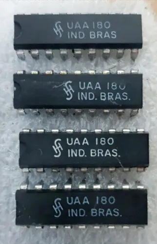 CI UAA180 CIRCUITO INTEGRADO UAA 180 PARA CYGNUS PA1800 D X PA 3.0 PA5.0 SUPER RARO NOVO