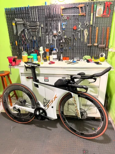 Bicicleta triatlo TT Cervelo P5x disc TAM 54