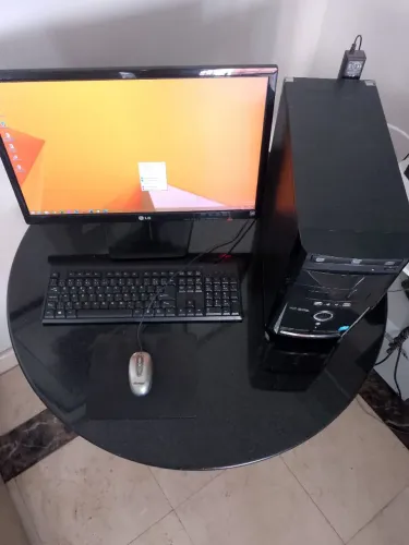 Vendo Desktop Completo Intel L3300 + Monitor LG 23 polegadas