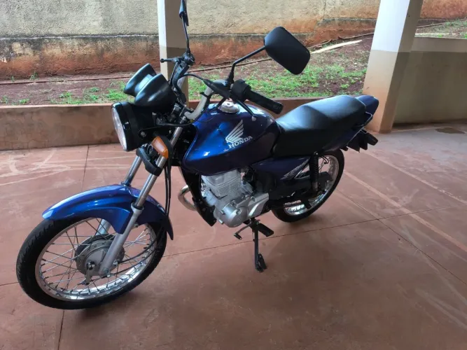 Honda CG 150 Titan KS 2006 - Azul - Muito conservada