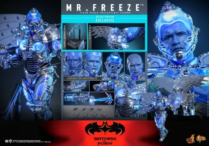 Hot Toys Mr. Freeze (Deluxe Version) Senhor Frio Batman & Robin