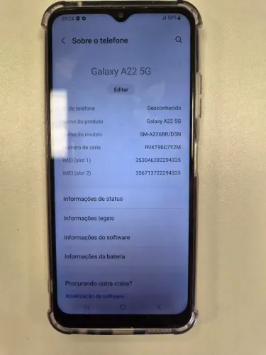 Vendo celular Galáxia A22 5G