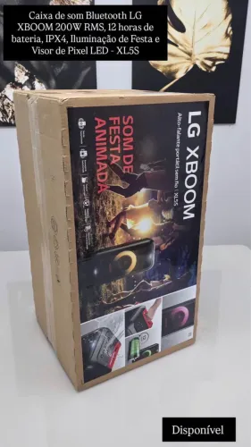 Caixa de som LG Xboom