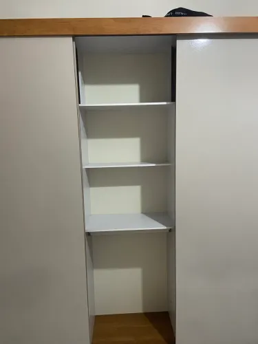 Guarda Roupa Casal 3 Portas 4 Gavetas Costa Rica Sallêto Wt