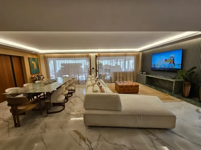 Casa Luxo Mobiliada no Aquarius IV | 3 Suítes | Piscina | Adega | Academia Privativa