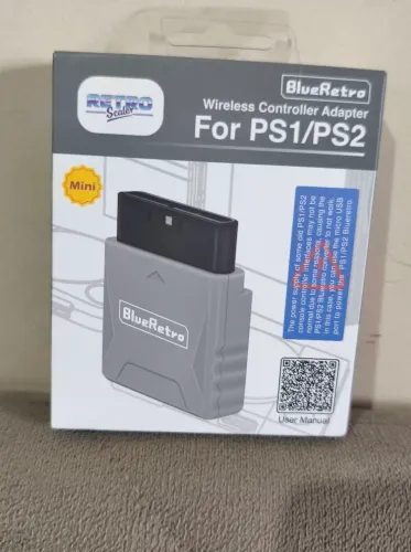 Blueretro adaptador Bluetooth para Playstation 1 e 2 Envio via OLX PAY 