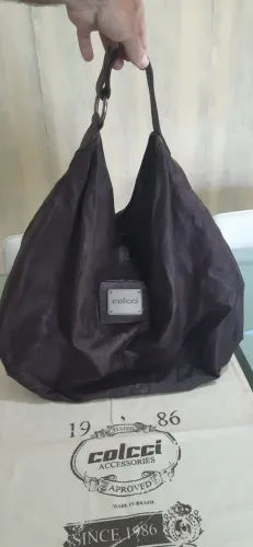 BOLSA DE COURO COLCCI