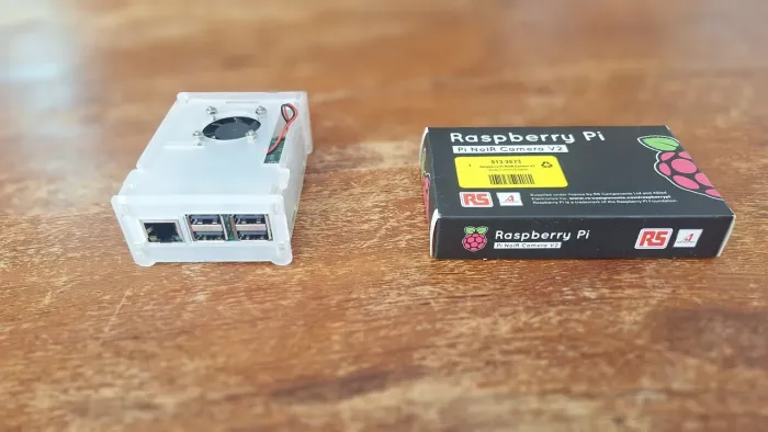 Raspberry Pi B+ e câmera Pi v2