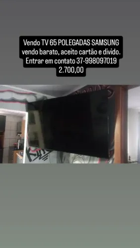 Vendo TV 65 smart completa